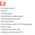 AGOLDE 90’s Pinch Waist High Rise Straight Leg Jeans in Flashback Wash Size 29 Photo 12