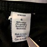 Croft & Barrow Black Shorts Womens 6 Used Stretch Photo 3