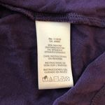 Michael Kors  Womens Knit Top Cap Sleeve Beaded Stretch Purple XL Photo 4