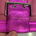 wilson's leather  Maxima Y2K metallic‎ pink shoulder bag Photo 4