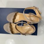 Kaari Blue Taupe/Light Tan Wedge Heels Photo 3