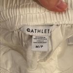 Athleta  Retreat Wide Leg Linen Pant // Calla Lily Medium Petite Photo 3