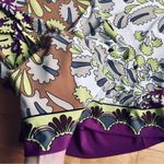 Donna Morgan Abstract, Colorful, Neon, 3/4 Sleeve Dress, Size 16 Photo 5