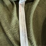 Free People  Green Asymmetrical Sleeveless Tank Top Photo 3