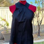 NWOT Black Halter Neck Blouse Photo 0