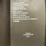 Bebe V Neck Sleeveless Skater Dress Black Mini Womens Size Medium Photo 8