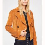 Free People London Corduroy Peacoat Sz M Photo 3