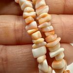 Puka orange shell necklace Photo 5