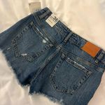 ZARA red striped shorts Photo 1