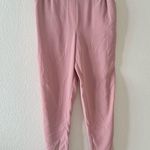 Anthropologie The essential pull-on trousers blush rose pink women's small Photo 4