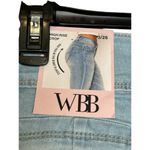 Ymi  Women Jeans WannaBettaButt High-Rise Cropped Stretch Denim Blue Sz. 3/26 NWT Photo 6