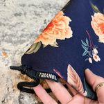 TRIANGL Navy‎ Floral Backpack Blue Photo 4