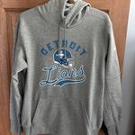 Nike Detroit Lions Therma Hoodie Gray Size M Photo 0