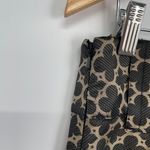 New Bitten Women's Geometric Mob Wife Night Out Black Gold Mini Skirt Size 10 Photo 4