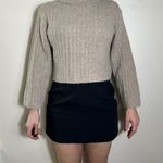 Universal Threads Universal Thread Beige Cropped Turtleneck Size Small Photo 0