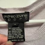 Andrea Jovine Women’s Vintage 
Purple Short Sleeved 70% Lambwool M Sweater Photo 3