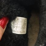 UGG  black printed suede ankle boots size 6 Photo 9