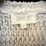 Sienna Sky  Cream and Gold Striped Cardigan Photo 2
