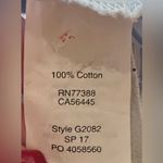 Madewell Clean Off-the-Shoulder Swing Top Shirt in Blue & White Stripe Size XXS Photo 11