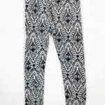 Better Be  Paisley Print Black/White High-Rise Leggings Juniors M Photo 5