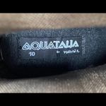 Aquatalia  suede back zip wedge short boots Sz 10 Photo 8