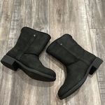 Abeo Burlington leather & shearling boots Black Size 7.5 Photo 7