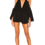 Michael Costello Revolve  Black Romper Photo 0