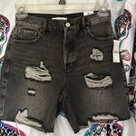PacSun 27 High Rise Boy Shorts Denim Jean Ripped NWT New With Tags NEW Photo 0