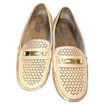 Life Stride  memory foam Beige Loafers with Gold Accent Photo 1
