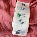 Joie  100% Cotton Red & Pink Patterned Flowy Tiered Bohemian Midi Dress - Small Photo 7