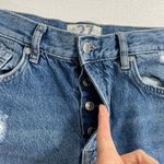 Free People We the Bren Slouchy Slim Boyfriend Jeans OB1311341 Size 27 Denim Photo 6