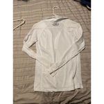 Under Armour Women's White Quarter-Zip Pullover Jacket XS Photo 3