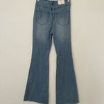 Tinseltown  High Rise pull on raw hem flare jeans Photo 3