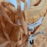 Tularosa  Crawford Dress in Cantaloupe Orange XXS Photo 8