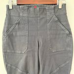 Spanx  Women's Stretch Twill Slim-Fit Cargo Jogger Pants, Washed Black‎ Size S Photo 4