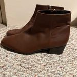 Aquatalia  Fuoco Leather Ankle Boot Bootie in Brown- Size 9.5M Photo 1