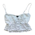 Boys Lie Revolve X  Fairycore Angel Tank Top in White Photo 0