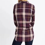 Madewell  Oversized Ex Boyfriend Rylan Plaid Flannel Button Down Shirt Photo 1