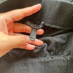 Eileen Fisher Black Soft Long Wrap Lightweight Viscose Jersey Skirt Size M Midi Photo 4