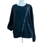 Banana Republic  zipper moto sweatshirt jacket, size XL Photo 1