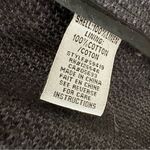 Habitat  Navy Linen Blend Textured Button Front Coat Lagenlook Jacket Large Photo 8