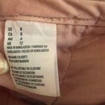 American Eagle Blush Pink Stretch Midi Short Sz. 8 Mid Rise Beach Vacay Summer Photo 3