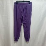 Old Navy Women's Long Sleeve Crew Neck Purple Vintage Graphic Print Sweatshirt Outfit Photo 8