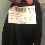 Piazza Sempione harion Black wool high rise Pants Stretch Side Zip Size Medium Photo 3