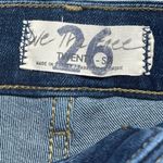 Free People NWT  Revolve Raw High Rise Skinny Jeggings Deep Indigo Size 26 Photo 3