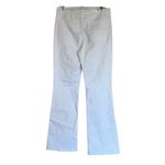 CAbi NWT  #5880 White Trouser Slight Flare Jeans In Brite White Photo 10