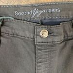 Second Yoga Jeans Gray High Rise Ankle Size 31 Photo 2