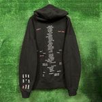 NIN Nine Inch Nails Peel It Back Tour Rock Band Oversized Hoodie Size XXL Photo 2