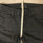 MOTHER Denim MOTHER Women's The Looker Wash 9 Lives Jeans Distressed Denim Black Size 25 Photo 12