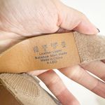 Franco Sarto Leo Platform Espadrille Wedge Sandals Natural Tan Suede Women's 7 Photo 5